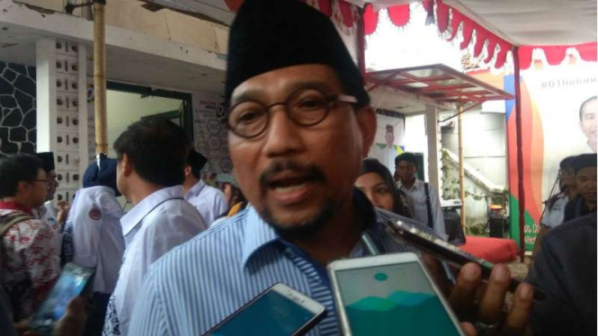 Ketua TKD Jokowi-Ma'ruf Jatim, Mahfud Arifin di Malang