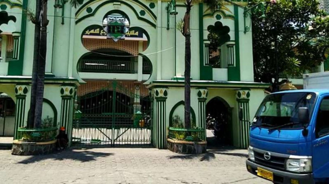Masjid Kauman di Semarang, Jawa Tengah.