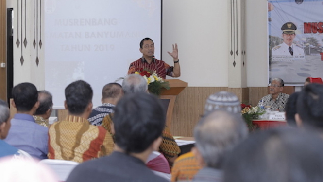 Wali Kota Semarang Hendrar Prihadi dalam kegiatan musyawarah rencana pembangunan