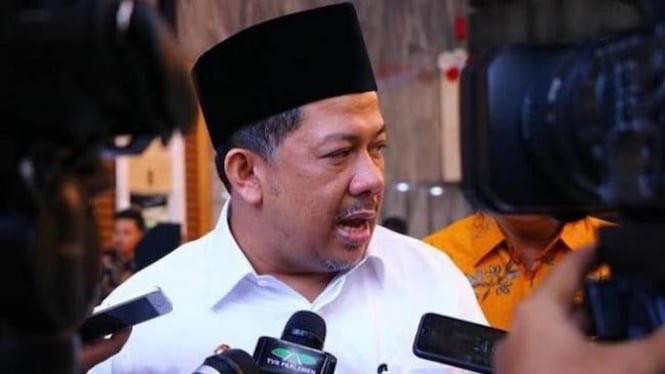 Wakil Ketua Umum Partai Gelora dan eks Politikus PKS, Fahri Hamzah.