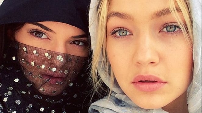 Kendall Jenner dan Gigi Hadid