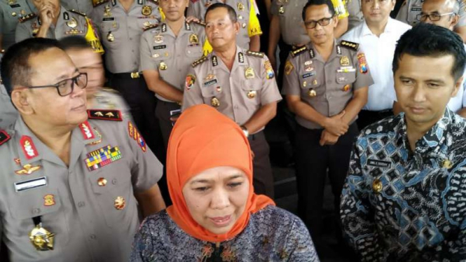 Gubernur Jawa Tengah Khofifah Indar Parawansa.
