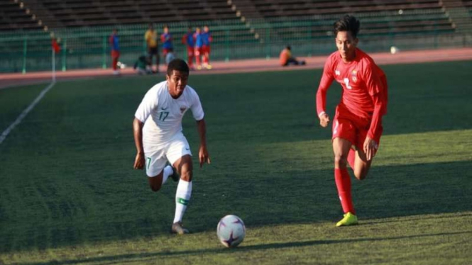 Timnas U-22 vs Myanmar U-22