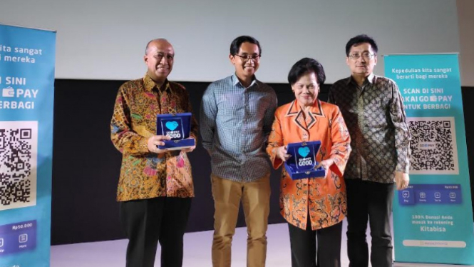 Gopay bekerja sama dengan Filantropi Indonesia