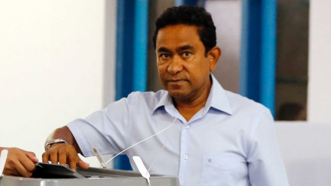 Abdullah Yameen menjadi Presiden Maladewa selama lima tahun sebelum kalah dalam pemilu bulan November lalu.
