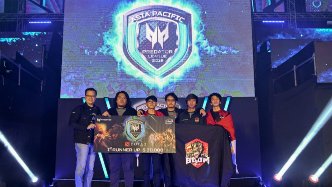 BOOM ID Runner Up 1 Asia Pacific Predator League 2019
