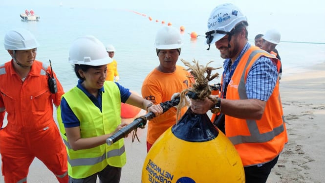 Penggelaran kabel laut XL Axiata