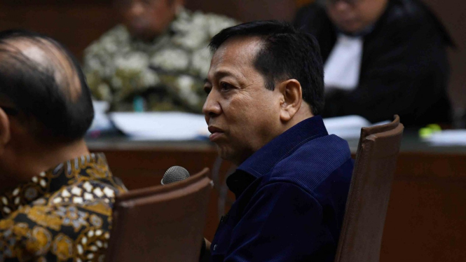 Mantan Ketua DPR Setya Novanto.