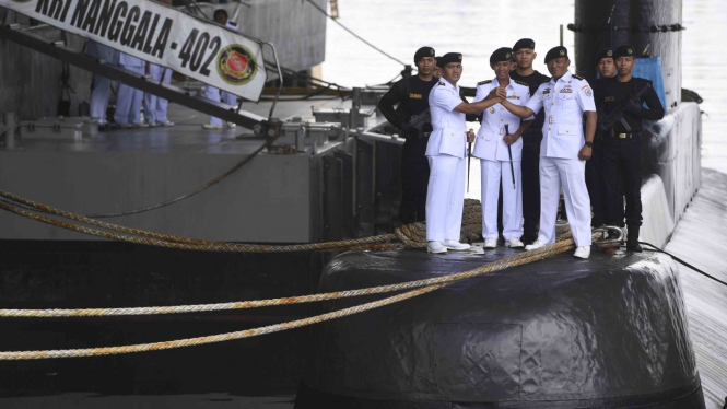 SERTIJAB KOMANDAN KRI NANGGALA-402