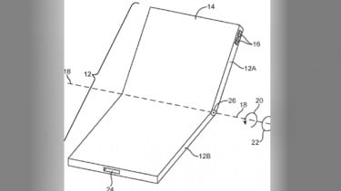 Desain iPhone lipat.