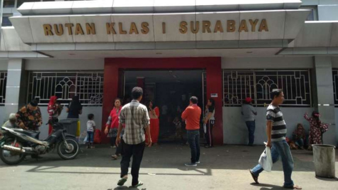 Rumah Tahanan Kelas I Surabaya di Medaeng, Sidoarjo, Jawa Timur. 