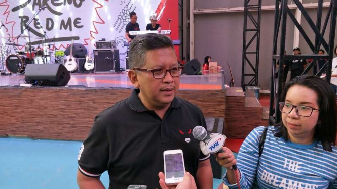 Sekjen PDIP Hasto Kristiyanto di Bandung