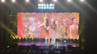 Konser di Indonesia, Personel Mamamoo Pakai Batik dan Kerudung