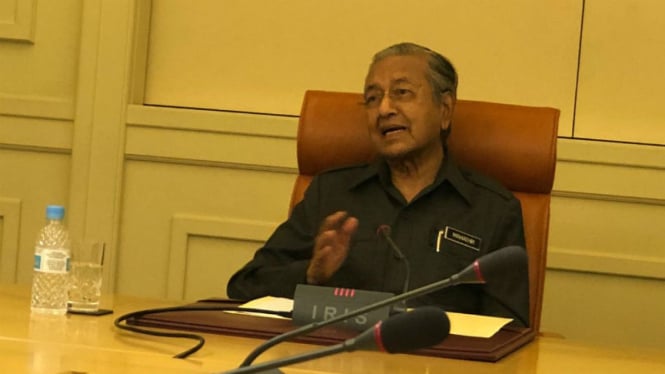 Mantan Perdana Menteri Malaysia Mahathir Mohammad 