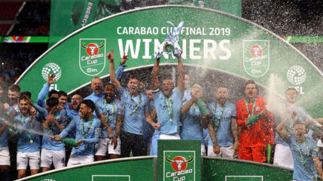 Manchester City juara Piala Liga 2018/19.