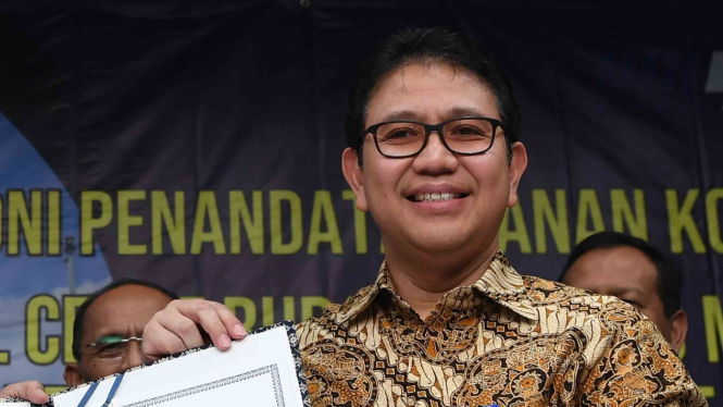 Direktur Utama PT PAL Indonesia, Budiman Saleh