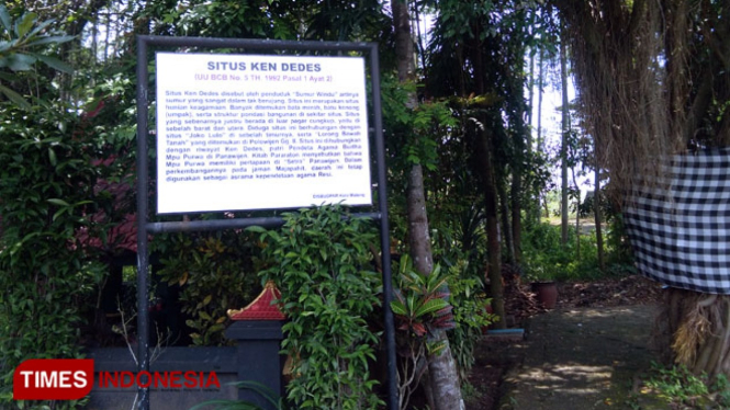 Situs asli Polowijen, Sumur Windu tempat pemandian Ken Dedes, (FOTO: Rosidatul Hasanah/ TIMES Indonesia)