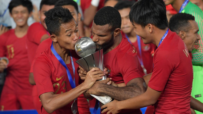 Kalahkan Thailand, Indonesia Juara Piala AFF U-22