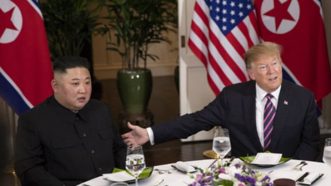 Pertemuan Kim Jong Un dan Donald Trump