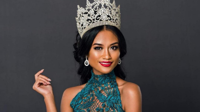 Miss Supranational Suriname 2019, Sri Dewi Martomamat.