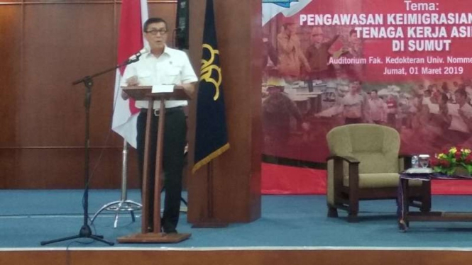 Menteri Hukum dan HAM, Yasonna Laoly 