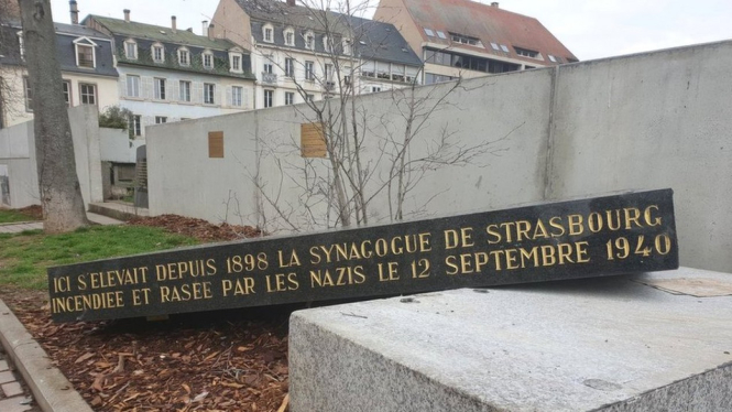 Situs memorial di Sinagoge Yahudi di Strasbourg, sebuah kota di Prancis bagian timur, dirusak - Wakil wali kota Strasbourg, Alain Fontanel
