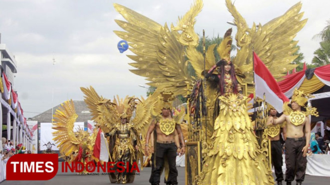 Jember Fashion Carnaval. (FOTO: Dok. TIMES Indonesia)