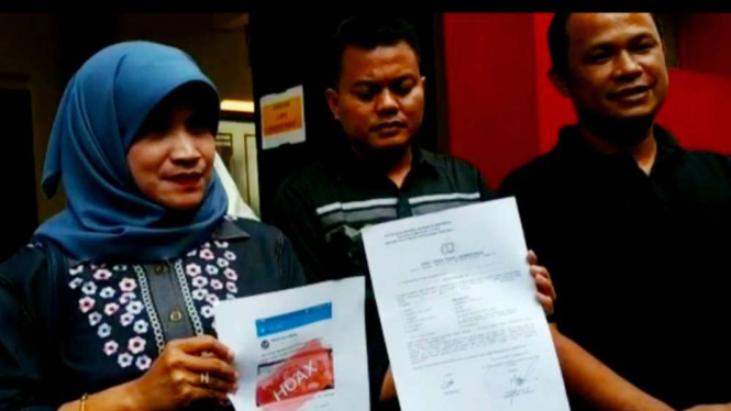 KPU Sumatera Utara dan KPU Medan laporkan berita hoax surat suara tercoblos.