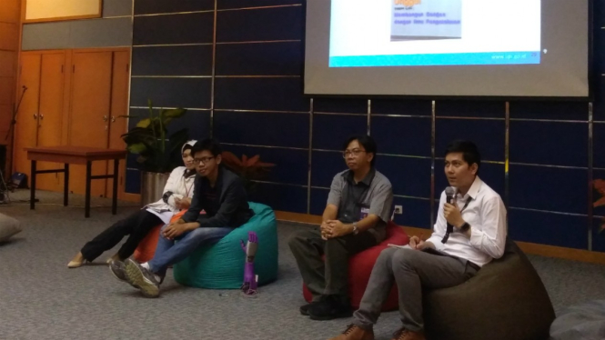 LIPI menggelar talkshow bertajuk Millenials Talks: Inspiring Science Generation