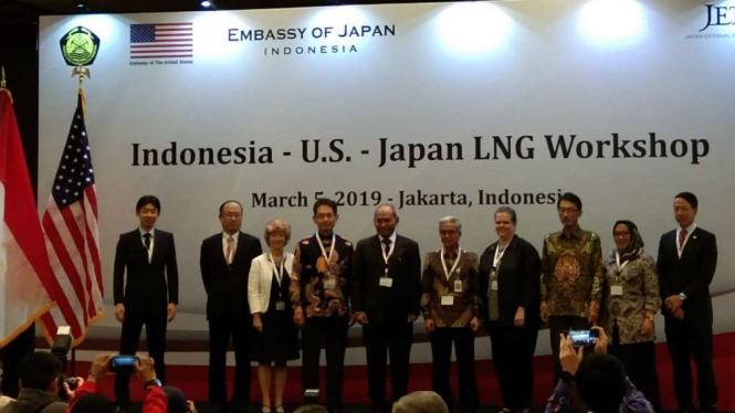 Kerja sama LNG Indonesia-Amerika Serikat-Jepang.