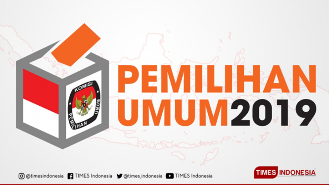 ILUSTRASI: Pemilu 2019. (Grafis: Dena/TIMES Indonesia)