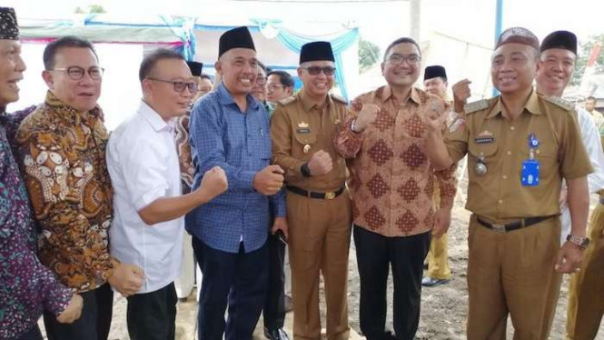 Keluarga Bakrie meresmikan pendirian rumah belajar Al Quran yang dinamai Baitul, pada Selasa (5/5) 2019. 