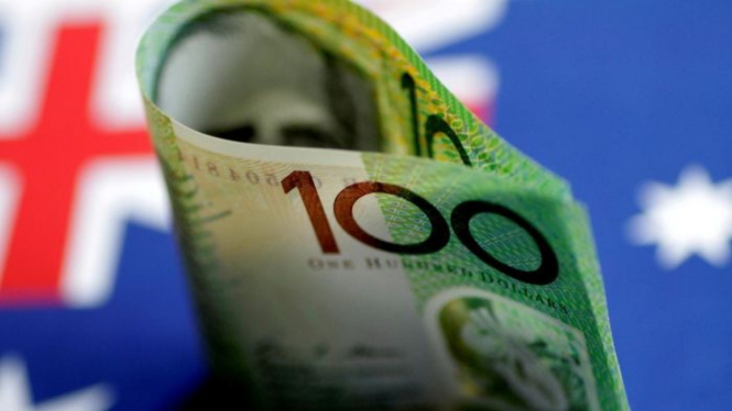 An Australia Dollar note is seen in this illustration photo June 1, 2017