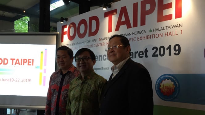 Konferensi Pers Food Taipei 2019.