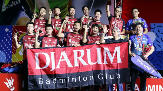 PB Djarum juarai Superliga Badminton 2019