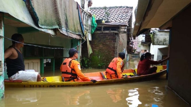 Banjir di Bandung.