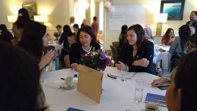 Speed Mentoring dalam rangka Hari Perempuan Internasional 