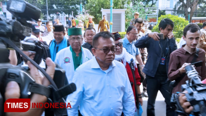 Ketua DPP Gerindra DKI Jakarta Muhammad Taufik (FOTO: Rizki Amana/TIMES Indonesia)