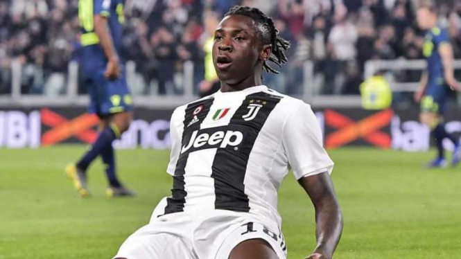 Penyerang muda Juventus, Moise Kean