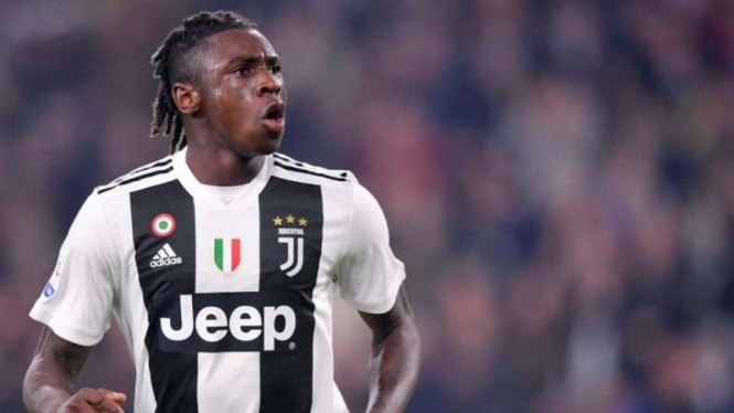 Penyerang muda Juventus, Moise Kean