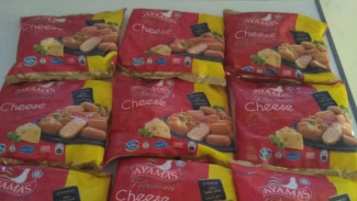 Sosis Ayam dari Malaysia Disita Petugas Bandara