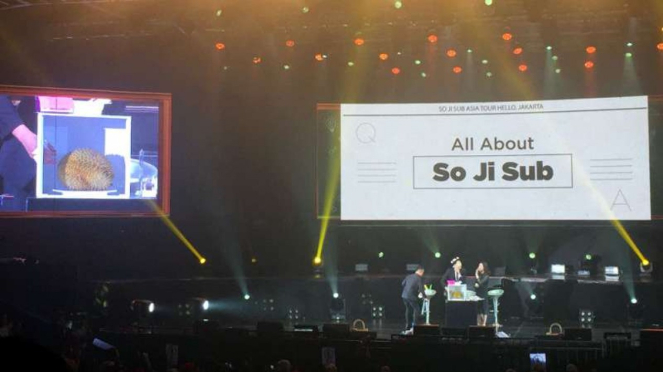 Acara jumpa fans So Ji Sub di Jakarta