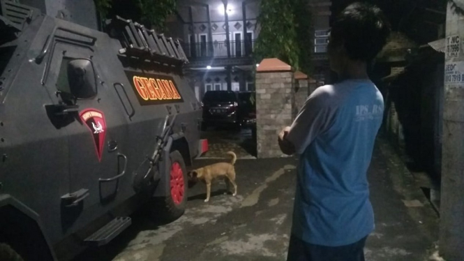 Densus 88 menangkap terduga teroris di Lampung