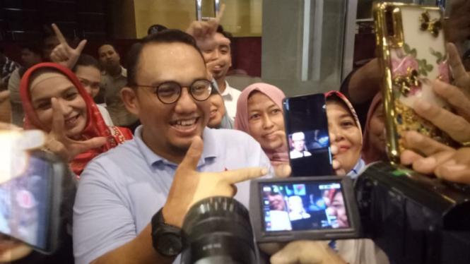 Koordinator Jubir Prabowo Sandi, Dahnil Anzhar di Surabaya