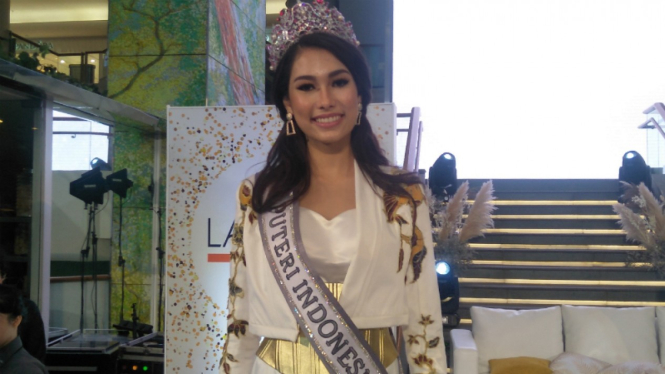 Putri Indonesia 2019, Frederika Alexis Cull.
