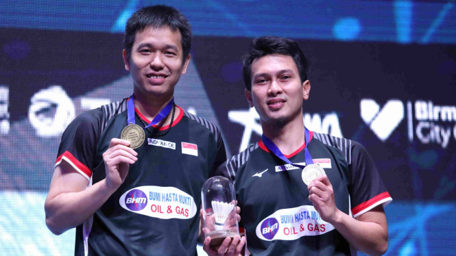 Juara ganda putra All England 2019, Hendra Setiawan/Mohammad Ahsan