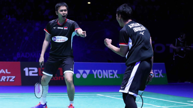 Juara ganda putra All England 2019, Hendra Setiawan/Mohammad Ahsan