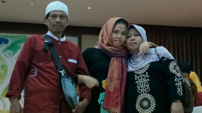 Siti Aisyah dan keluarganya