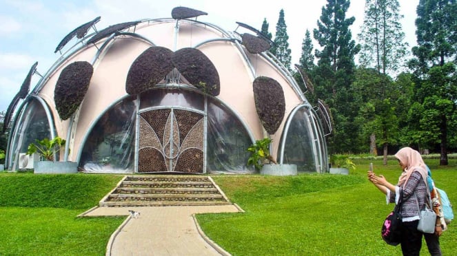 sorot kegiatan ilmiah lipi untuk masyarakat - ecodome di kebun raya bogor