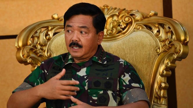 Panglima TNI Marsekal Hadi Tjahjanto.